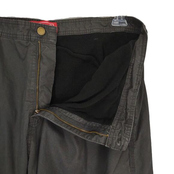 Coleman Men's 40x32 Fleece Lined Gray Pants Hiking Camping Gorpcore Cold Weather - Picture 3 of 6